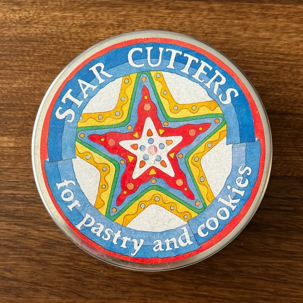 Williams Sonoma Five Piece Star Pastry/Cookie Cutter Set